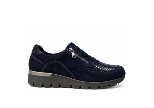 Waldlaufer Waldlaufer 609519 Navy Wide Fit Shoes