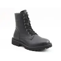 Heavenly Feet LOLA Black Laced Combat Boots