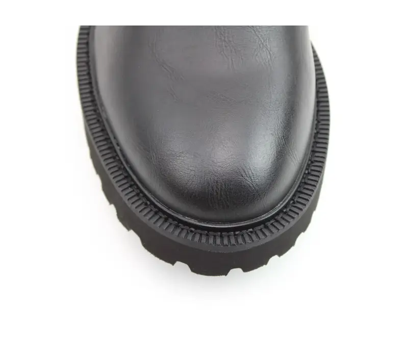 Heavenly Feet LOLA Black Laced Combat Boots