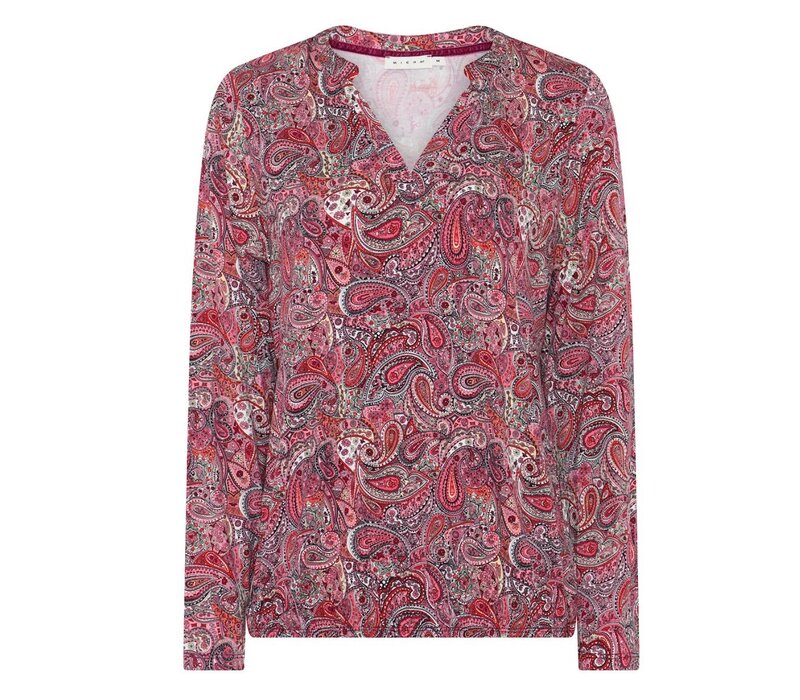 Micha 183 117 Pink Paisley Stretch Top