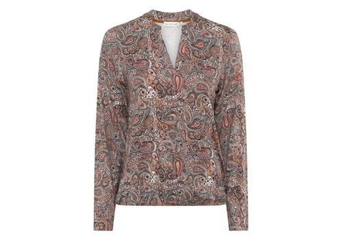 Micha A/W Micha 183 117 Latte Paisley Stretch Top