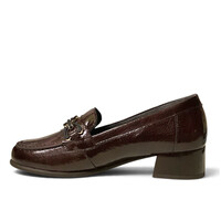 Pitillos 11635 Brown Patent Leather Loafers