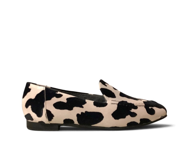 Pitillos 11660 Cow Print Suede Pumps