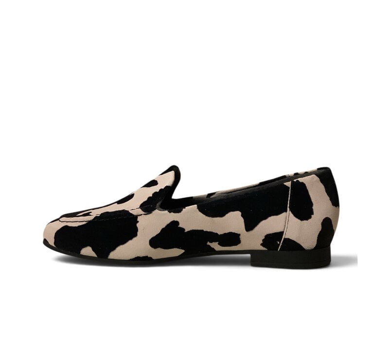 Pitillos 11660 Cow Print Suede Pumps