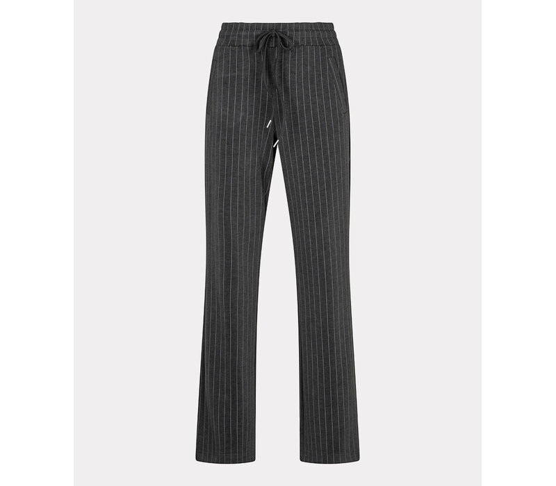 Esqualo 05702 Grey Pinstripe Modal Pants
