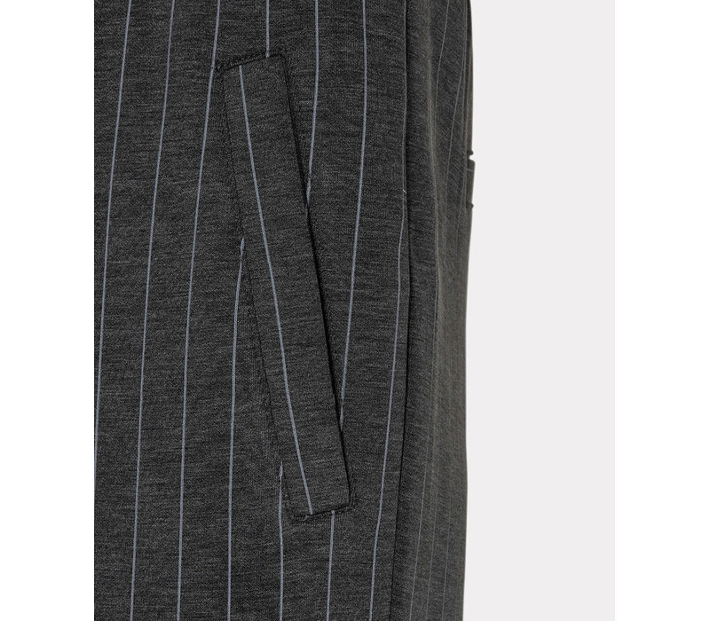 Esqualo 05702 Grey Pinstripe Modal Pants