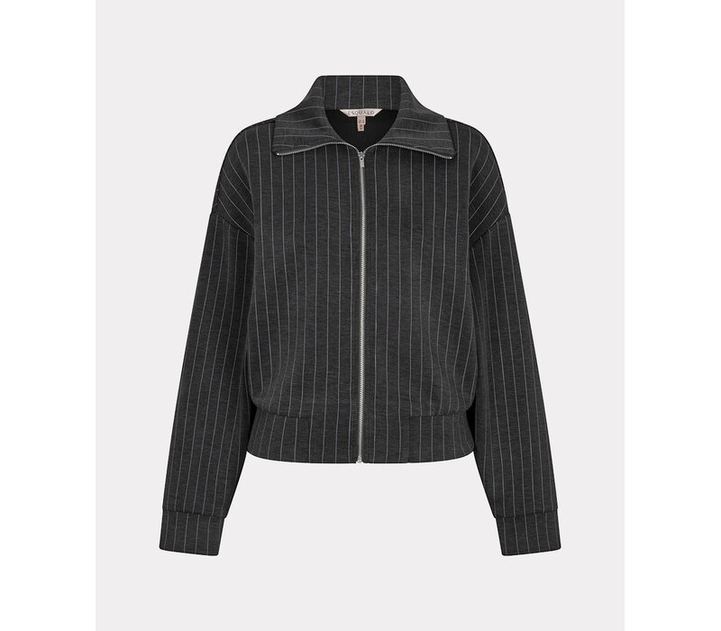 Esqualo 05700 Grey Pinstripe Modal Jacket