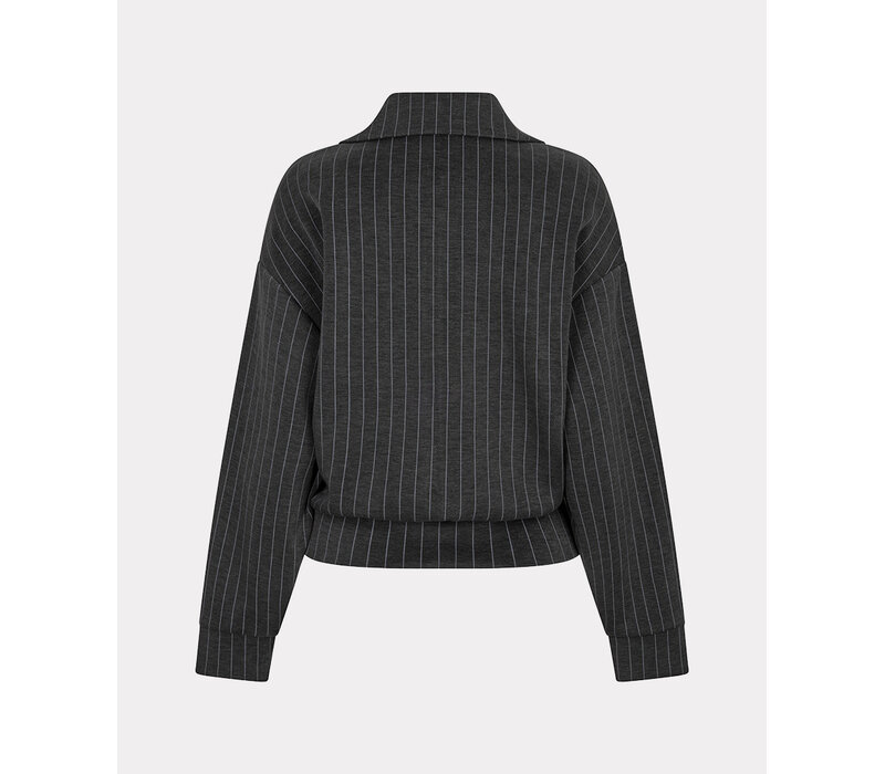 Esqualo 05700 Grey Pinstripe Modal Jacket