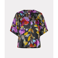 Esqualo 15700 Blossom Balloon Sleeve Blouse