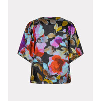 Esqualo 15700 Blossom Balloon Sleeve Blouse
