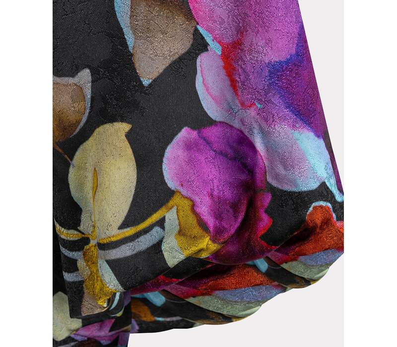 Esqualo 15700 Blossom Balloon Sleeve Blouse