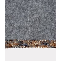Esqualo 18702 Grey Sweater w/contrast Trim