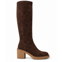 REDZ JF2642301 Brown Suede Boots