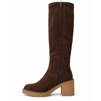 REDZ JF2642301 Brown Suede Boots