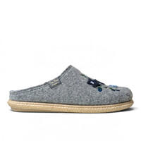 Toni Pons DELI-EF Dark Grey Embroidery Slipper
