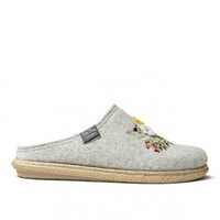 Toni Pons DELI-EF Lt Grey Embroidery Slipper