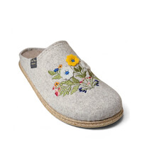Toni Pons DELI-EF Lt Grey Embroidery Slipper