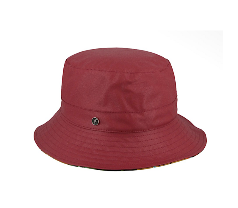 Flechet FLFH372 Red Bucket Rain Hat