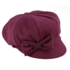 FLECHET Flechet FLFH454 Bordeaux Baker Boy Hat