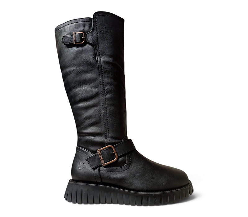 Heavenly Feet RUBYMAE3 Black Boots
