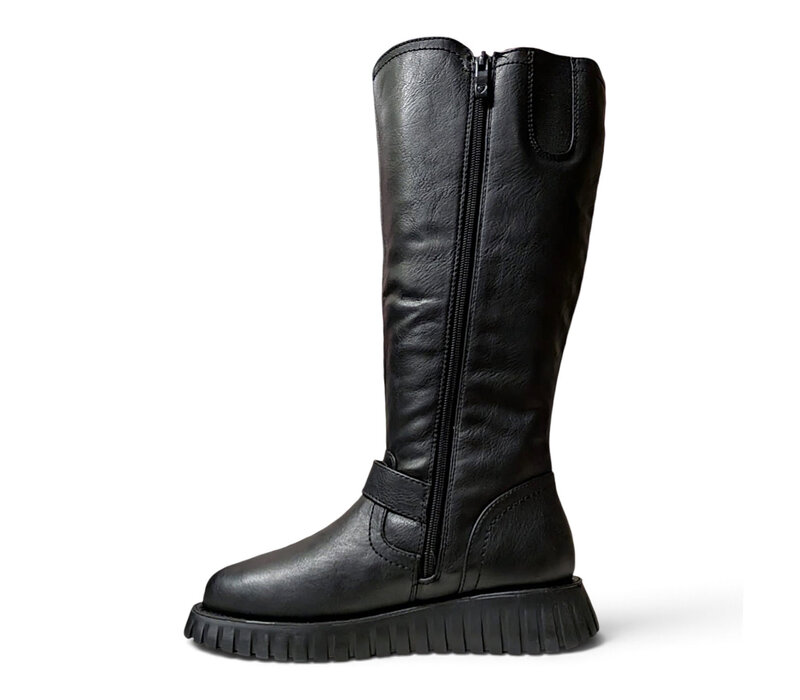 Heavenly Feet RUBYMAE3 Black Boots