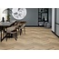 Floorlife YUP Chevron dryback beige