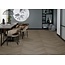 Floorlife YUP Fulham chevron dryback brown