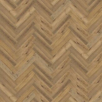 Floorlife YUP Herringbone dryback dark oak