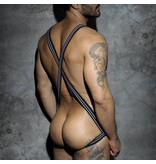 Addicted Addicted Fetish Jock Singlet noir