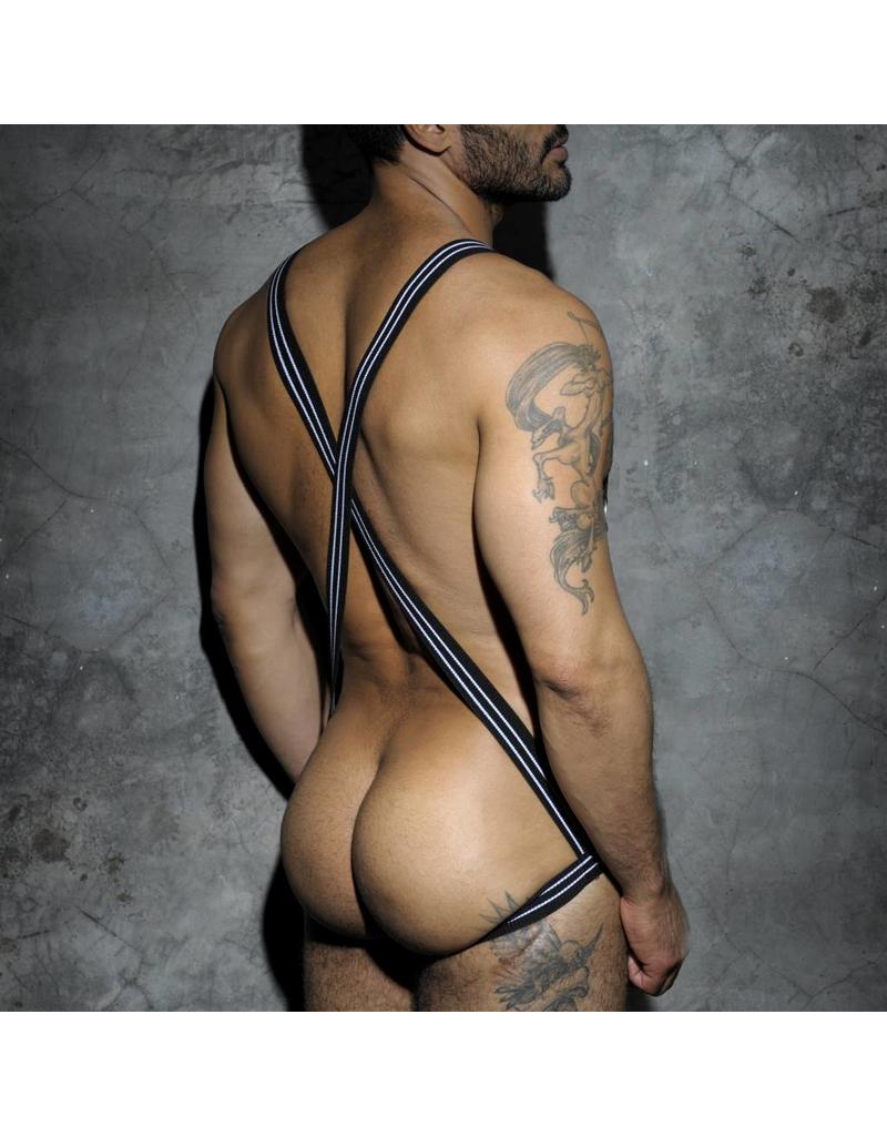 Addicted Addicted Fetish Jock Singlet noir