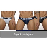 Addicted ADDICTED 3 Pack Mesh Jock Push up