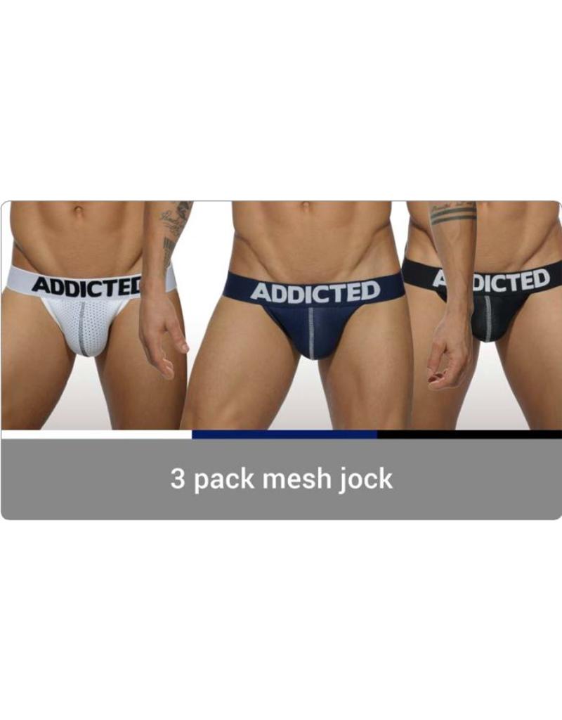 Addicted ADDICTED 3 Pack Mesh Jock Push up
