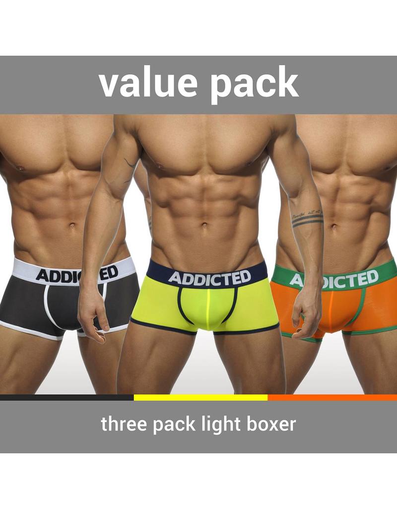 Addicted ADDICTED Three Pack Light Boxer