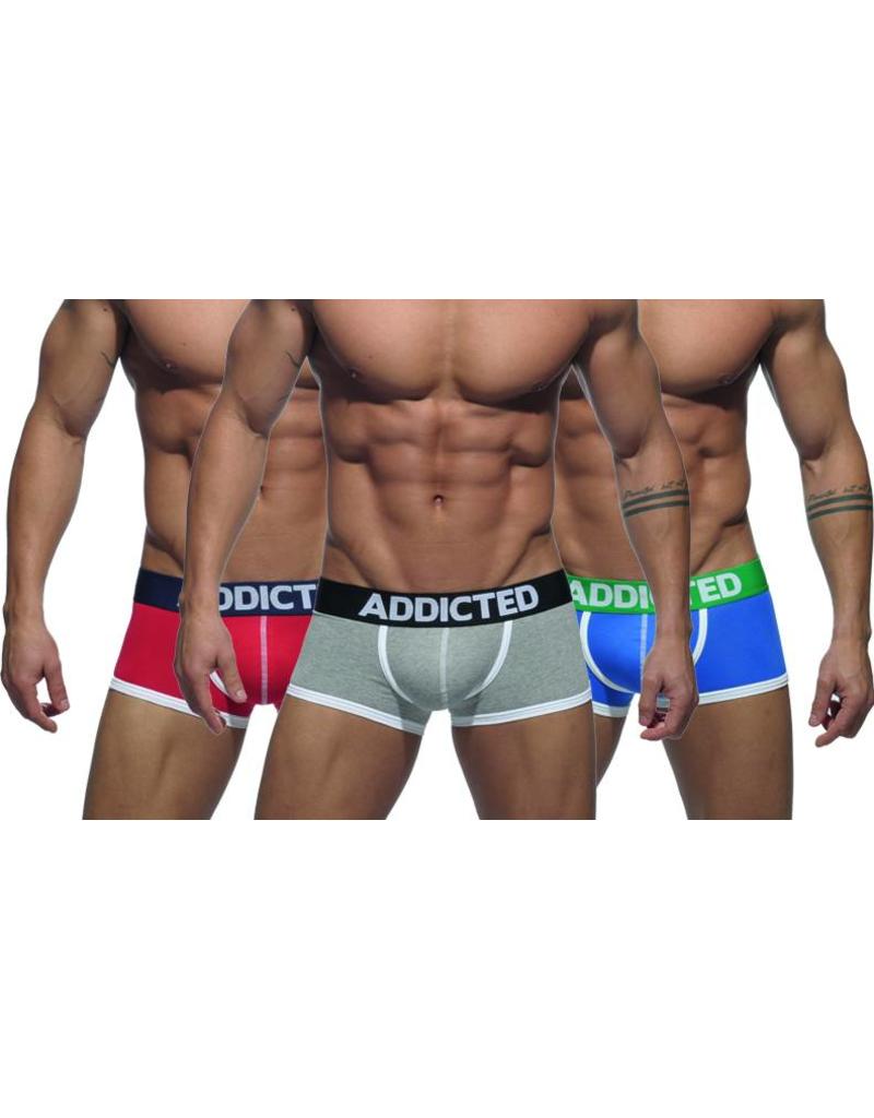 Addicted ADDICTED Three Pack Basic Boxer