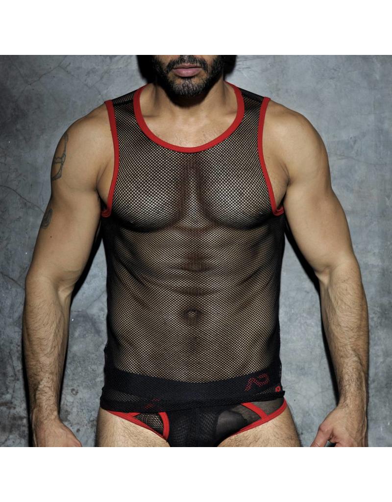 Addicted ADDICTED Fetish Mesh Tank Top rot