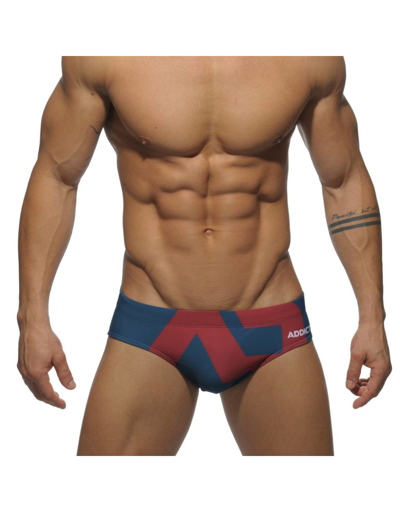 Addicted ADDICTED Extra Large AD Logo Brief navy