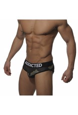 Addicted ADDICTED Empty Button Brief