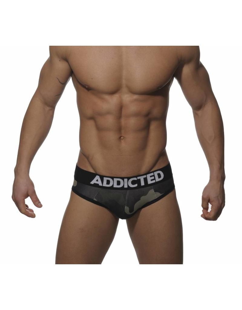 Addicted ADDICTED Empty Button Brief