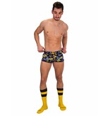 Barcode Berlin Barcode Berlin Gym Short Thar navy-jaune