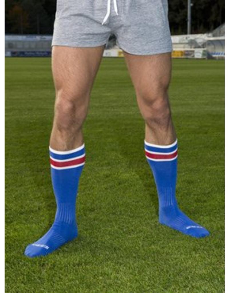 Barcode Berlin Barcode Berlin Rib Berlin Sportsocks bleu- rouge- blanc