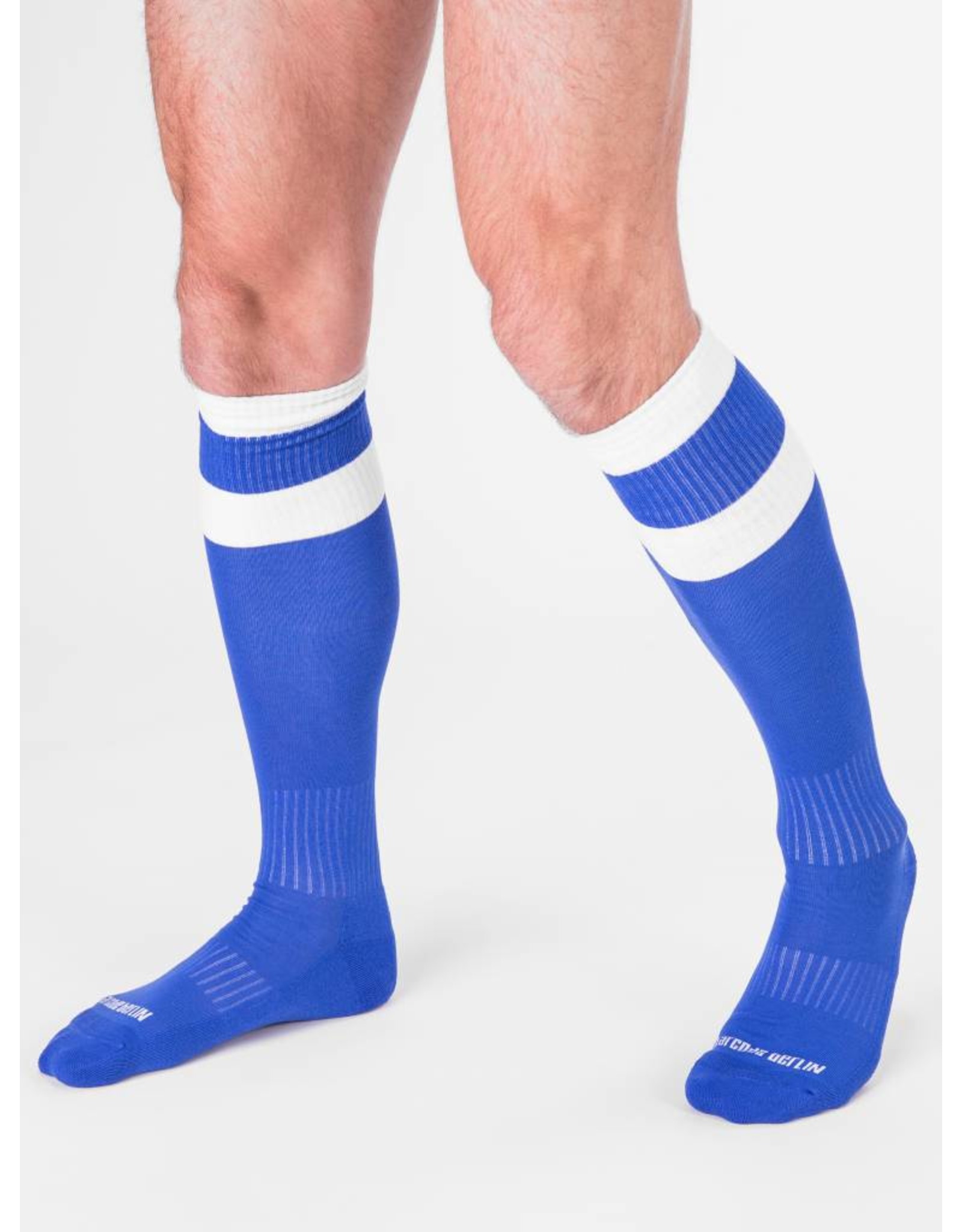 Barcode Berlin Barcode Berlin Football Socks bleu- blanc