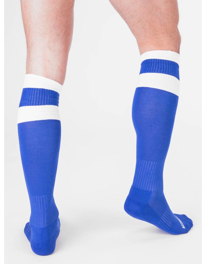 Barcode Berlin Barcode Berlin Football Socks bleu- blanc