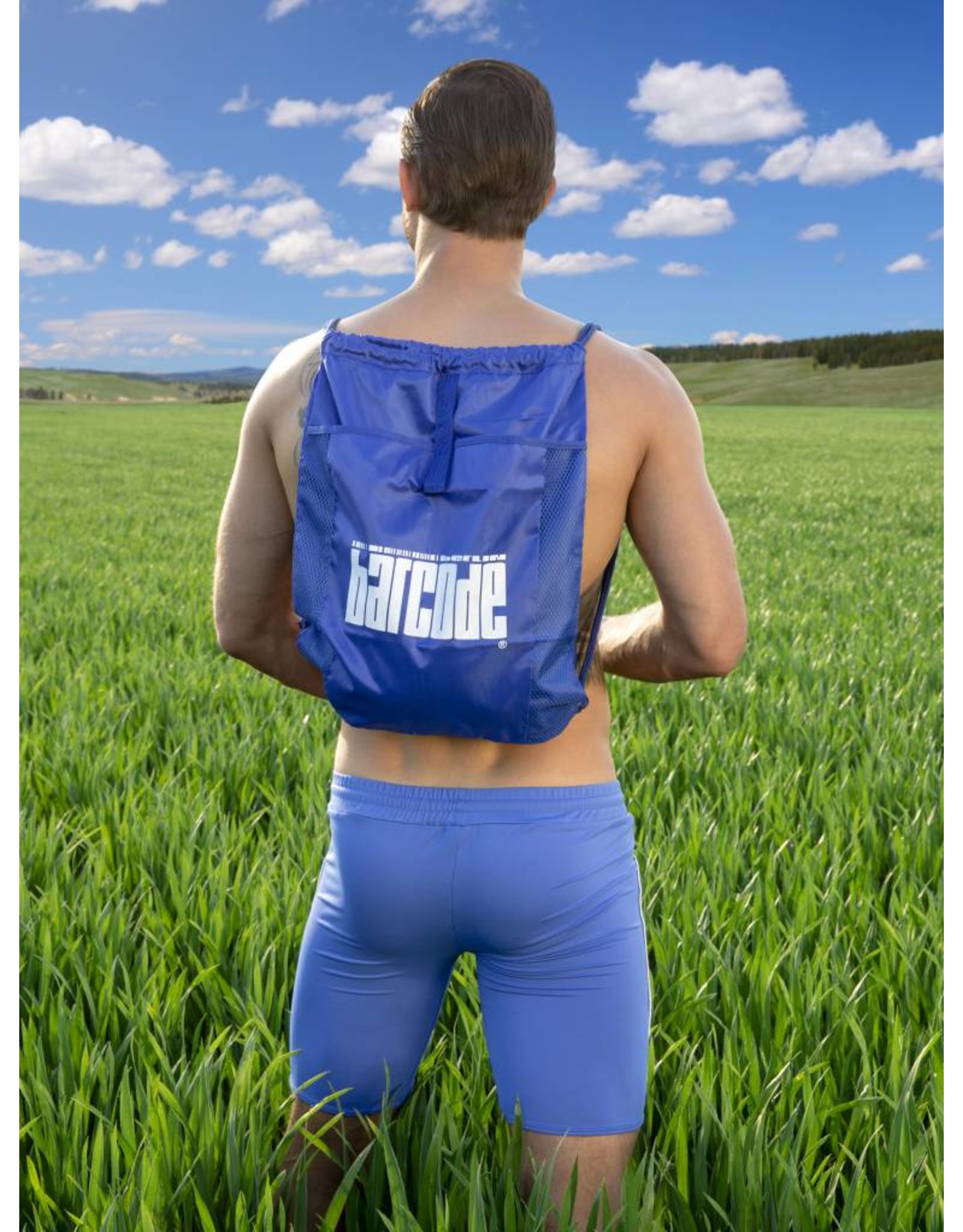 Barcode Berlin Barcode Berlin Drawstring Bag bleu