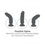 King Cock King Cock - 7 Inch Vibrator natur