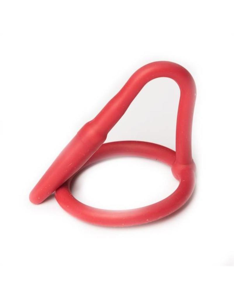 Sport Fucker Silicone Cock Plug - rouge