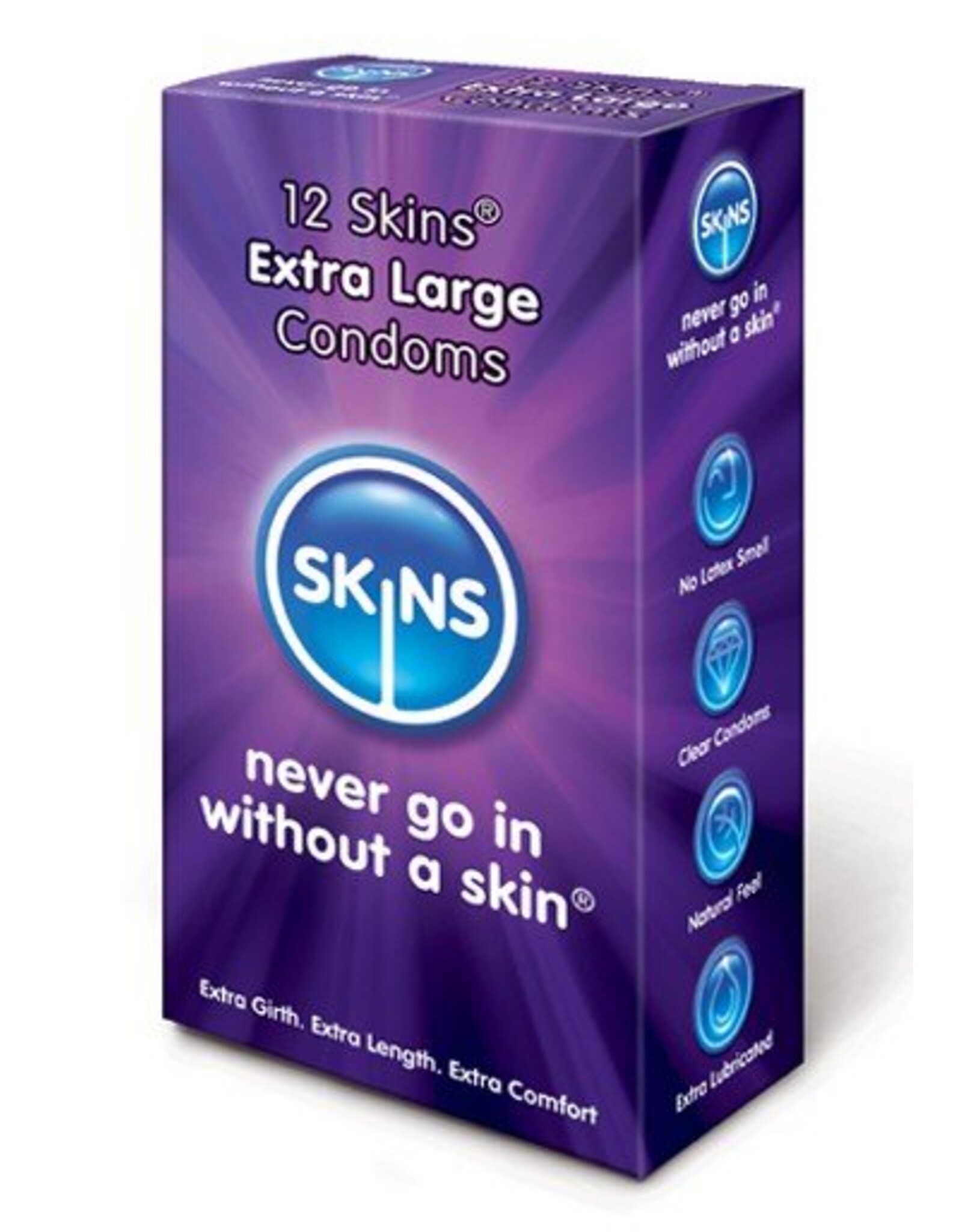 SKINS Extra Large Kondome 12 er Pack