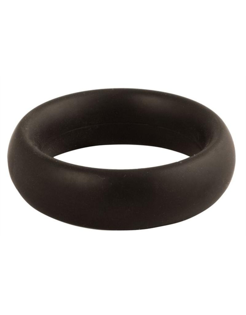 Mister B Mister B Silikon Donut Cockring schwarz 40mm