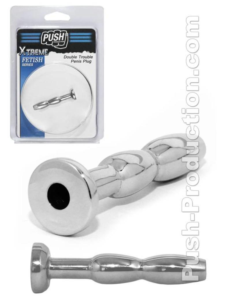 Push Xtreme Fetish Double Trouble Penis Plug