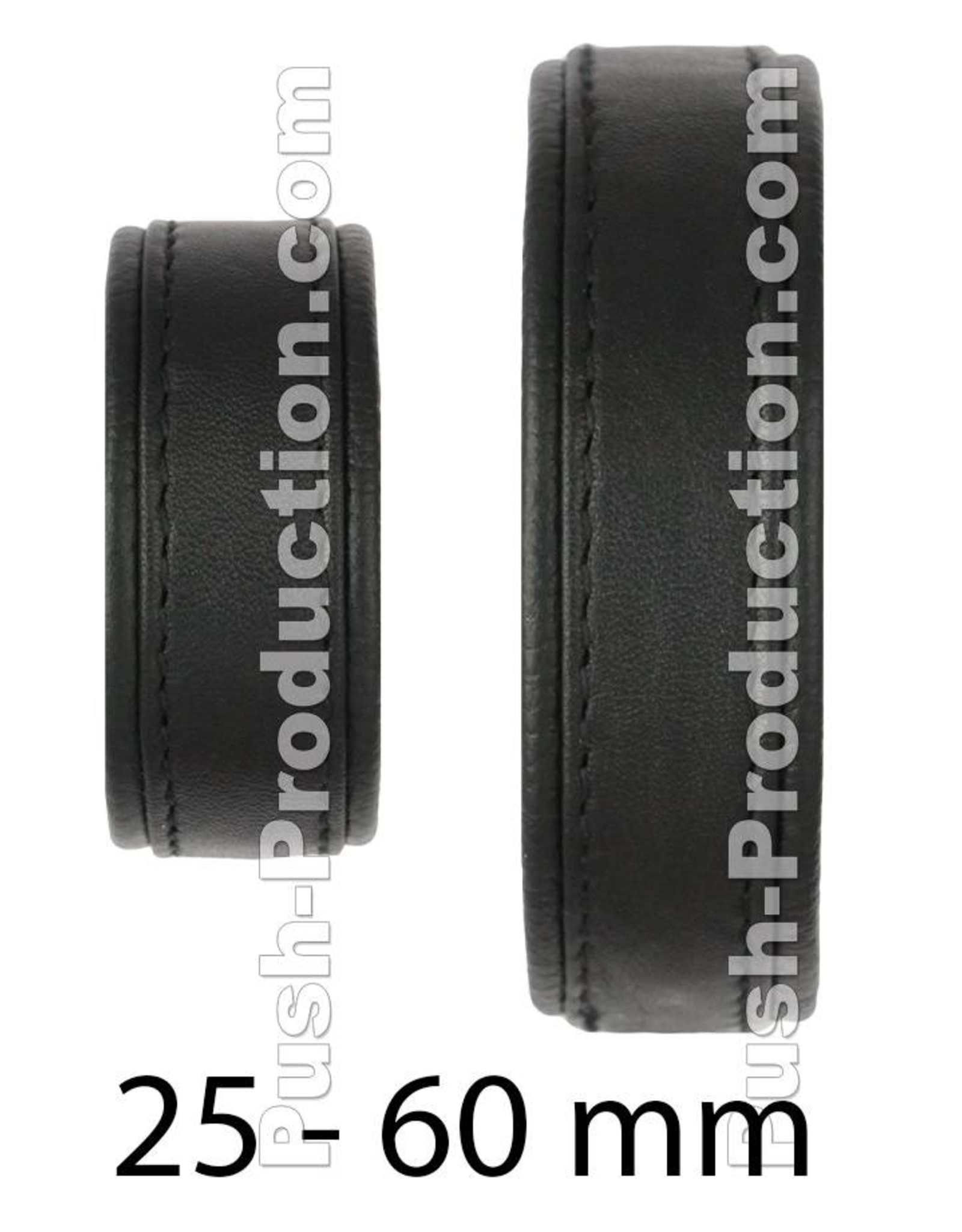 Push Xtreme Leather Knoxville Cock & Ball Velcro Strap Small