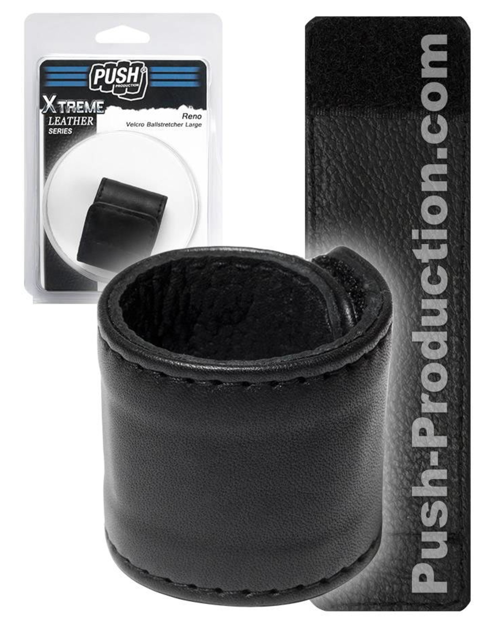 Push Xtreme Leather Reno Velcro Ballstretcher large
